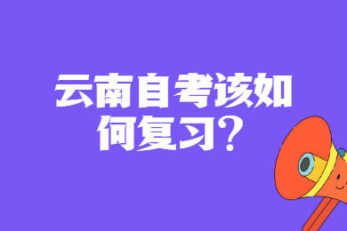 云南自考该如何复习?