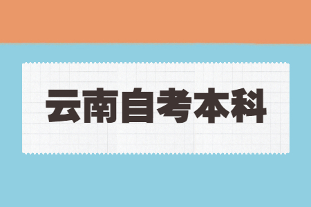 2024年上半年云南自考本科专业有哪些?